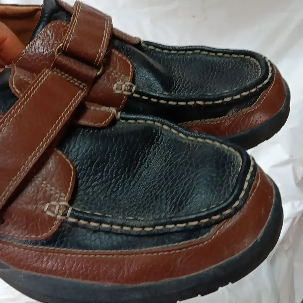 Dr. Comfort Men's Mike Casual Boat Therapeutic Diabetic Leather Shoes Size 13 W